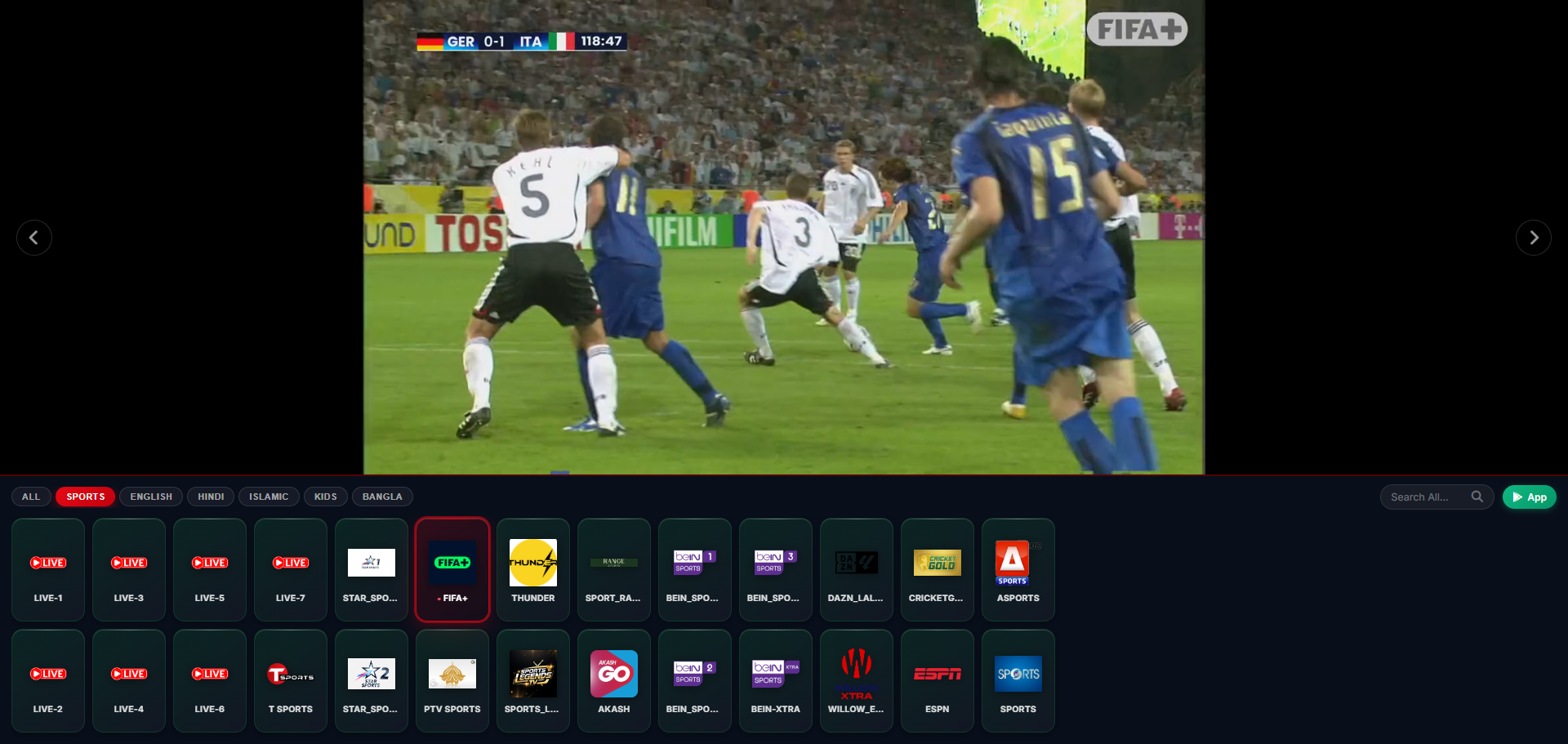Live TV 2